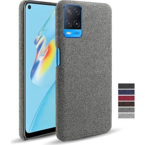Luxury Febric Antiskid Cover Funda For OPPO A54 A93 A74 A72 A55 5G A94 A92s A91 A79 A53 A52 A12e A15 A11 A8 A31 A9 A5 2020 Case