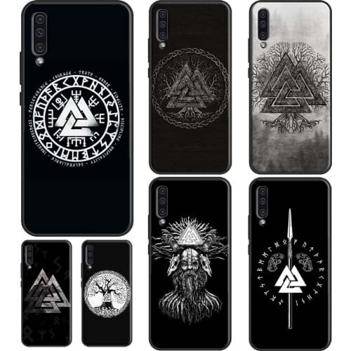 Valknut Odin Case For Samsung A02S A20S A10S A20e A21S A50 A70 A31 A51 A71 A12 A32 A42 A52 A72 Cover