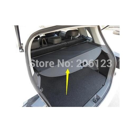 Black Rear Trunk Cargo Cover Security Shield For Mitsubishi ASX 2013 2014 / 2 model for choice