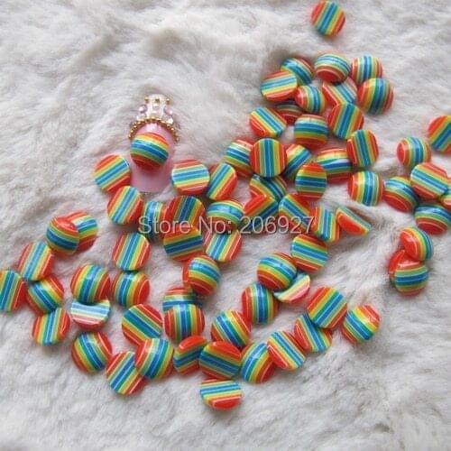 RC145-2 30pcs Cute Candy Shape Nail Resin Decoration Outlooking