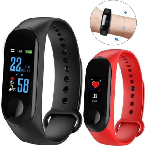 Smart Watch Heart Rate Monitor Sport Clock Calories Steps Counter Remote Camera Sport Bracelet Fitness Wristband for Women Men