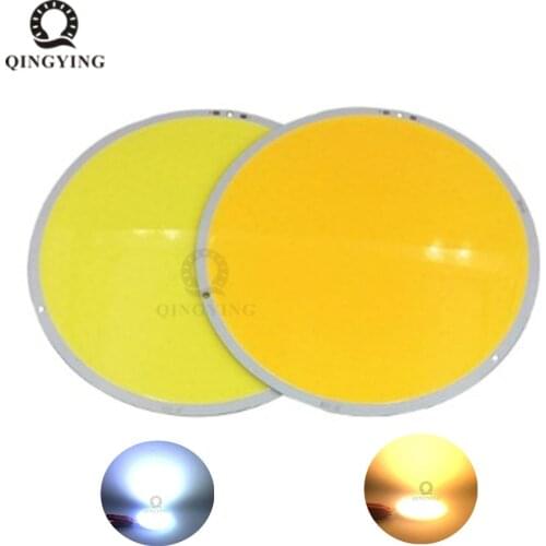 Ultra Bright 50W 200W Warm Pure White Round LED COB Lamp Chip On Board DC 12V 14V DIY LED Light Source 108mm 160mm Circular LED