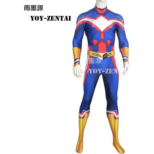 YOY-ZENTAI High Quality All Might Costume All Might Cosplay Suit
