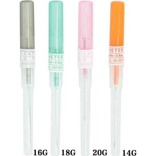 1PC Surgical Steel Catheter Piercing Needles 14G 16G 18G 20G Body Lip Ear Piercing Tattoo Needles Women Men Body Jewelry