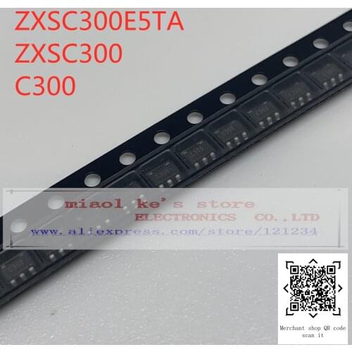 [ 10pcs-100pcs ]100%New original; ZXSC300E5TA ZXSC300 C300 - IC LED DRIVER CONTROLLER SOT23-5/SC-74A/SOT-753