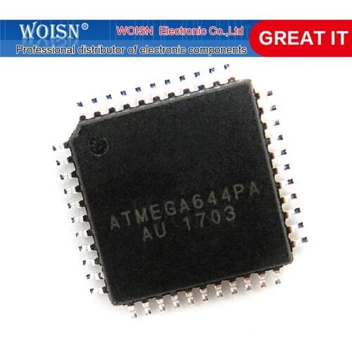 2pcs/lot ATMEGA644PV-10AU ATMEGA644PA-AU TQFP-44 In Stock