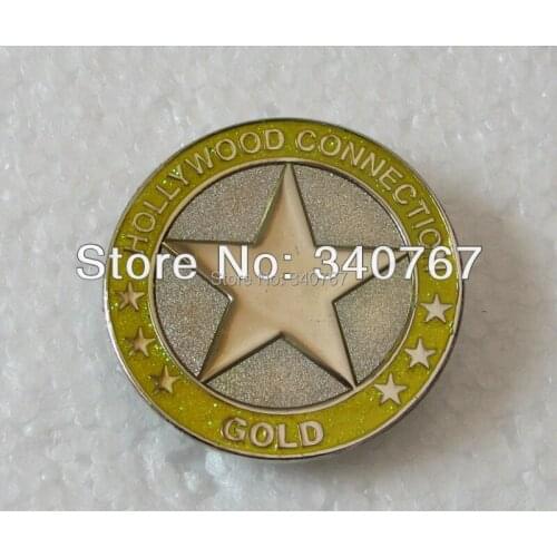 2021new arrival medal badge,stare round,decoration pin