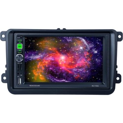 7 Inch Car Radio DVD CD Fascia Frame Pane MP5 Mounting Radio Media Player Quick Instal For Volkswagen VW Trim Installation Kit