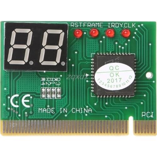 2-Digit Code PCI Card Motherboard Analyzer Diagnostic Post Tester For Laptop/PC Whosale&Dropship