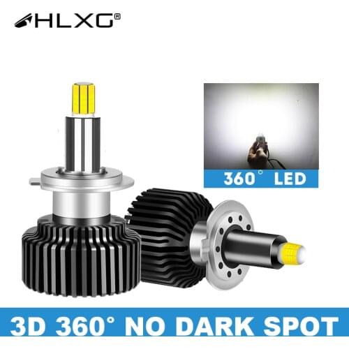 H1 LED Headlight 360 Degree LED H7 H4 H1 H8 H11 HB3 9005 HB4 9006 9012 HIR2 100W 20000LM LED Lights Bulb 80W 18000LM 6000K 8000K