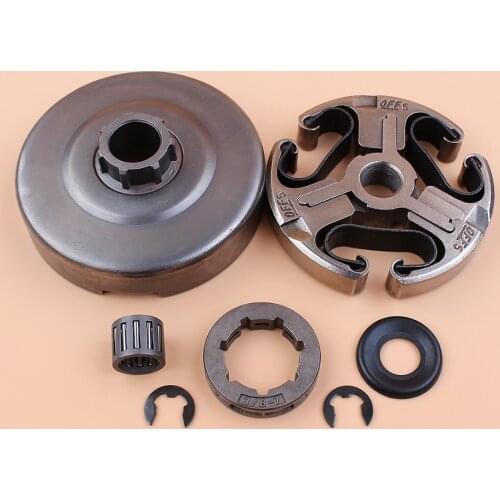 Clutch Drum Sprocket Rim Washer Bearing Kit For Husqvarna 365 372 XP 372XP 371 362 Chainsaw Parts 3/8" Pitch 7 Tooth
