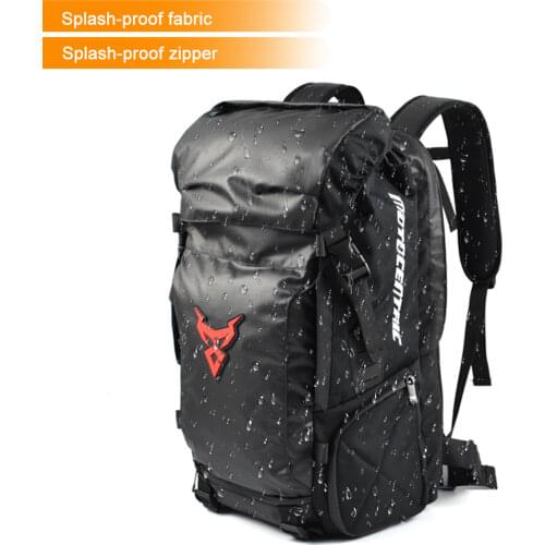 New Waterproof Motor Tank Bag Black Oil Fuel Tank Bag Motorbike Saddle Bag Single Shoulder Bag Motorcycle Backpack