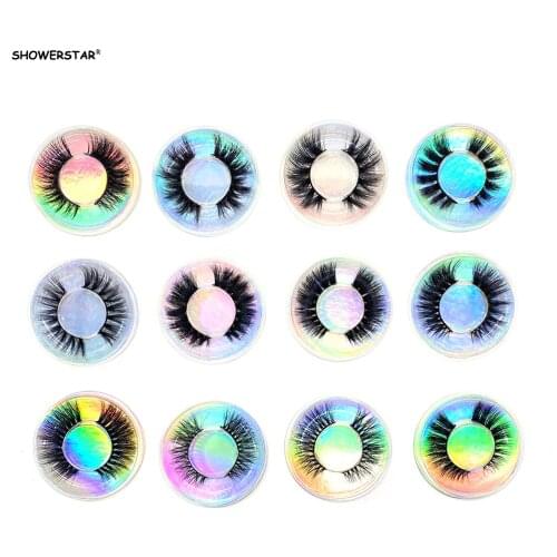 17mm K Series 3D Pure Mink False Eyelashes Daily Thin Style Factory Direct Sales Logo Or Package Can Be Designed Separately