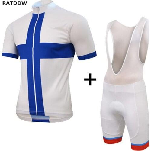 Finland Men cycling clothing short sleeve Bike Bicycle Jerseys Clothing Cycle Bicycle Clothes Ropa Ciclismo for Summer