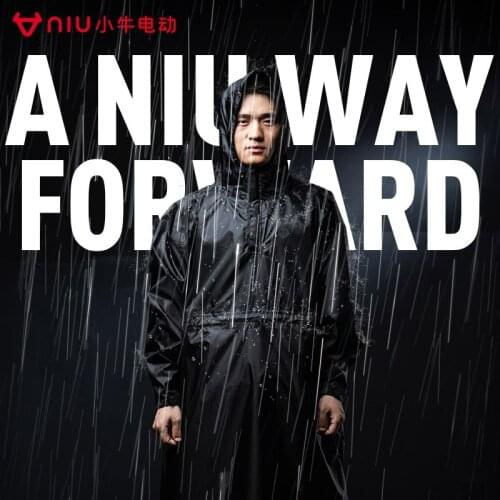 Niu Scooter Raincoat Original Reflective Adult Universal