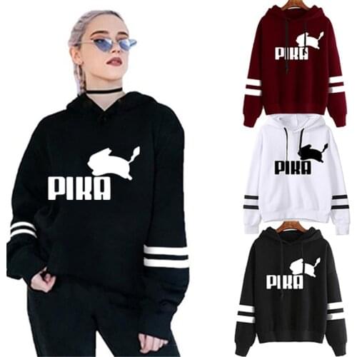 Autumn Womens Fashion Hoodies Girl Hooded Pullover Casual Hooded Sweatshirts Long-Sleeved Casual Printed Femme Cute Tops