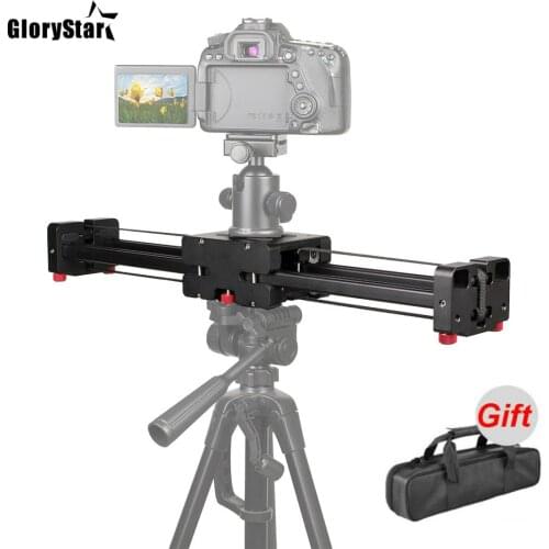 Professional 40cm Shooting Video Track Slider Dolly Stabilizer Rail System for Canon Nikon Sony Pentax DSLR Camera DV Camcorder