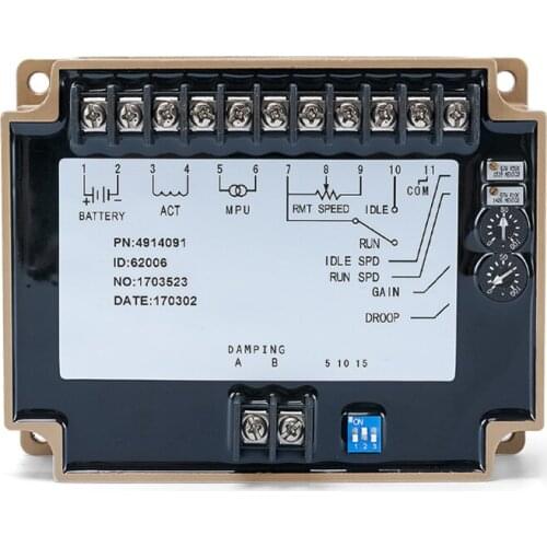 Remote normally closed speed control board 4914091 slow start speed controller / full electronic closed loop controller