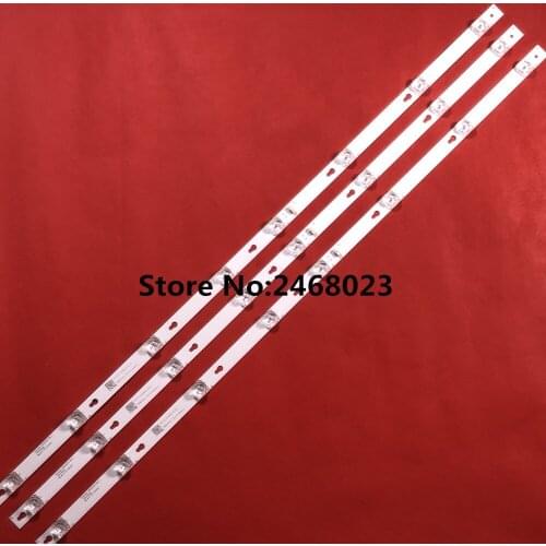 1set=3Pieces LED Backlight strip For T C L L43E5800A-UD OEM43LB06 D43A810 L43P1A-F LED3030F2.1 V1.2 4C-LB4308-YM010