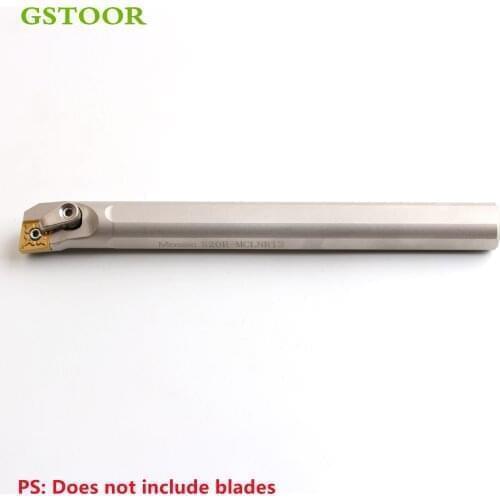 1PC S20R-MCLNR12 S20R-MCLNL12 Internal Turning Toolholder Spring Steel Carbide Inserts Arbor For CNMG120404 CNMG120408 Blades