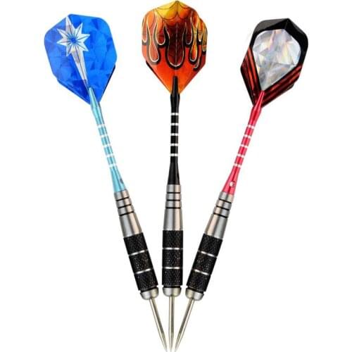10Pcs Of Aluminum Medium Darts Shafts Harrows Dart Stems Throwing New Toy With Standard 4.5mm Thread 6 Colors Available
