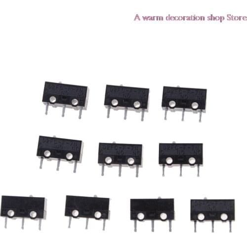 10PCS/LOT Authentic OMRON Mouse Micro Switch D2FC-F-7N Mouse Button Fretting D2FC-E-7N D2FC