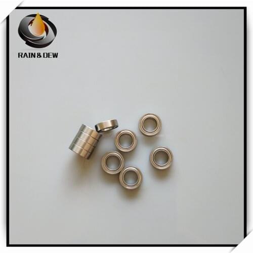 10Pcs SMR106ZZ ABEC-7 6x10x3 mm Stainless Steel Ball Bearing Miniature MR106 RC Model Bearings