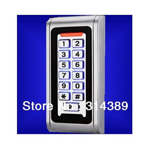 S600EM Aluminum metal casing.2000 USERS,Keypad password,backlight,EM card,standalone access controller