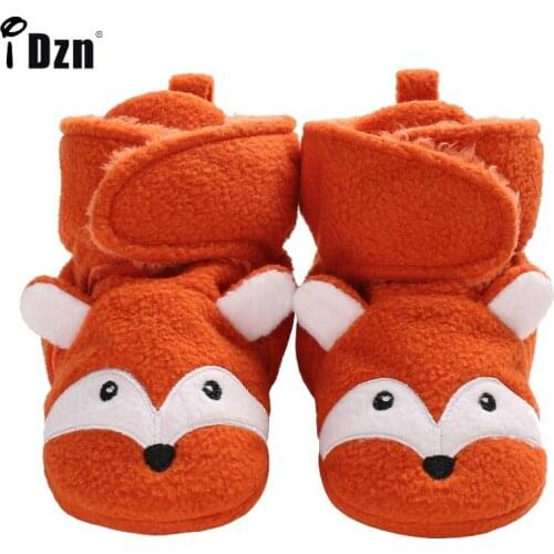Baby Cartoon Animal Footwear Winter Boots Newborn Cute Little Fox Shoes Girls Boys Super Keep Warm Snowfield Booties Presents