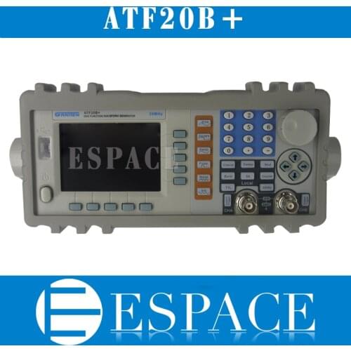 ATTEN ATF20B+ DDS FUNCTION GENERATOR 20MHZ 100MSa/s110-220V with Power Amplifier MAX output power up to 7W Free Shipping