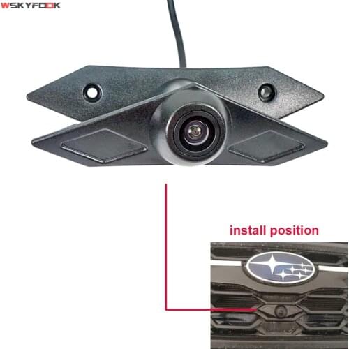 Night Vision Special Car Front View Grille Camera For Subaru XV/Forester/Outback 2013 2014 Forward Image Parking Camera