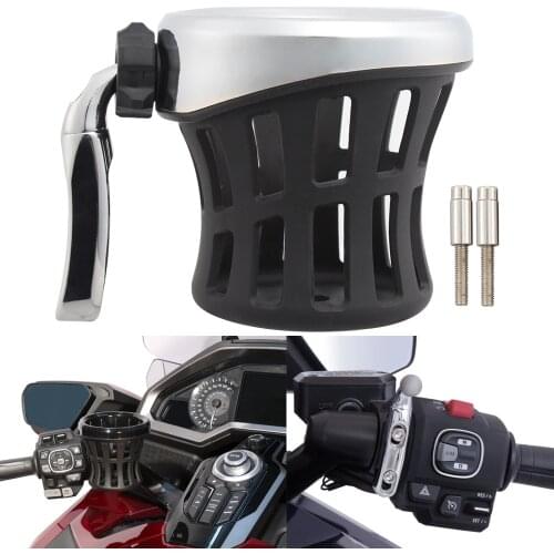 Motorcycle New Custom Drink Cup Holder For Honda Goldwing 1800 GL1800 ABS 01-15 F6B 13-15 Drinking Holder Cup Carrier Support