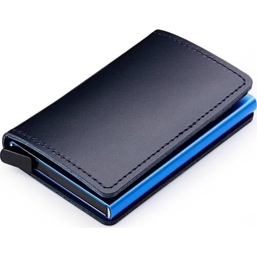Casekey Luxury Mens Top Grain Genuine Leather Wallet Rfid Blocking Credit Card Holder Wallet