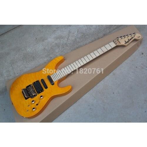 New SL2H USA Soloist Maple neck Active pickups finish inlays signature Custom Body 6 strings Jackson electric guitar 14815