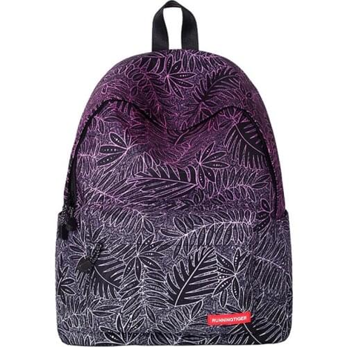 New Teenages Girls Fashion Backpack Women College Students Polyester Schoolbag Laptop Sport Book Bag Travel Rucksack Daypack