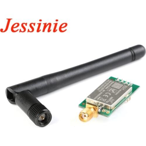 Nrf24l01 E01-ML01DP5 Ebyte 20dBm Long Range 2100m SPI NRF24L01+PA+LNA 2.4GHz RF Wireless Transceiver Module Antenna with Shield