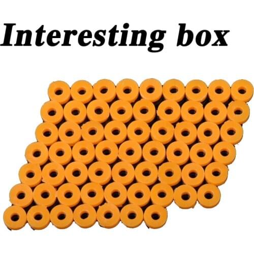 Plastic gasket shaft sleeve gearbox model accessories fixed gasket 2MM 2.5MM 3MM a pack of 50 pieces of three