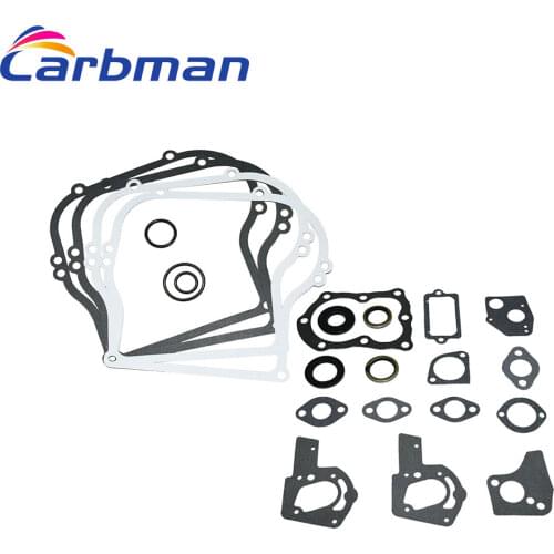 Carbman Complete Gasket Set for Briggs & Stratton 297615 397145 495603 4&5 HP Engine