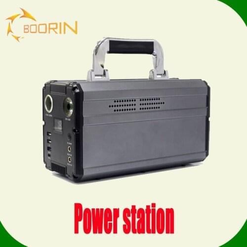 110V 220V battery station power bank by solar portable power station 100w 200w 500w for RV park,car refrigerator,camping,drone
