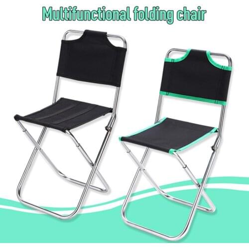 Portable Ultralight Collapsible Fishing Camping Chair 150kg Load Folding Stool Extended Hiking Seat for Outdoor Camping Fishing
