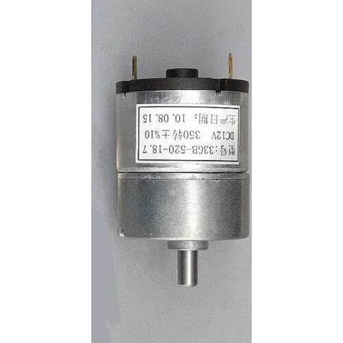 33GB-520 DC Gear Motor DC12V Gear Motor Smart Robot Accessories DIY Tool Supplies