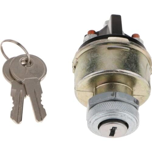 Universal Car Boat Tractors 2 Position Ignition Switch Starter with 2 Keys