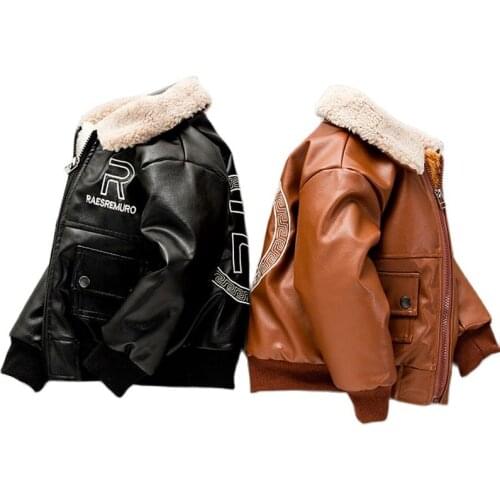 YIzhongxiaoyao Leather Jackets For Boys