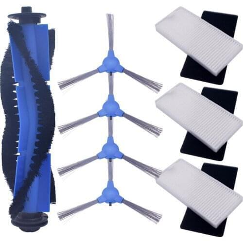 1 main brush + 4 side brush + 3 Hepa for Euf roboVac 11 S / RoboVac 30 accessory sweeping robot replacement rolling cleaning