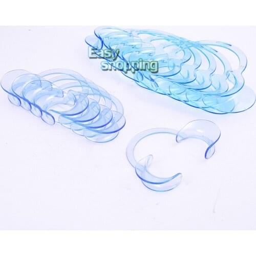 10pcs Autoclavable Dental Teeth Whitening Lip & Cheek Retractor Dentist Mouth Opener Repeat Use C Type
