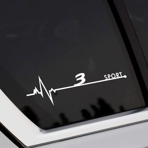 2PCS Car Side Window Body Protective Sticker Reflective Decal For mazda Axela Atenza CX-3 CX-5 CX-8 MS demio 3 6 Accessories