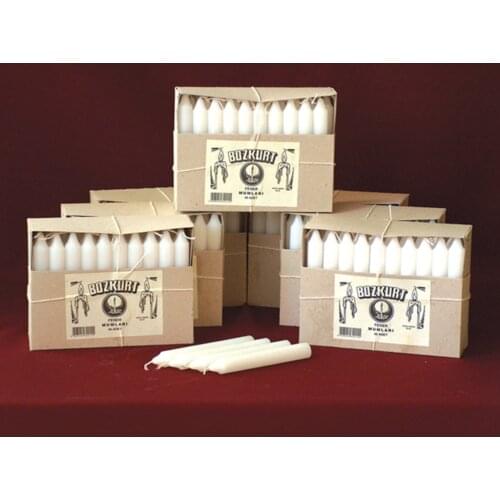 40 pieces small candles White I Great for Casting Chimes, Rituals, Spells, Vigil, Witchcraft, Wiccan Materials, Wax Playing