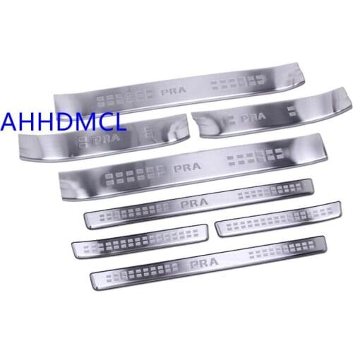 Car Welcome Pedal Threshold Strip Door Sill Strip For Prado 2003 2004 2005 2006 2007 2008 2009 2010 2011 2012 2013 2014 - 2020