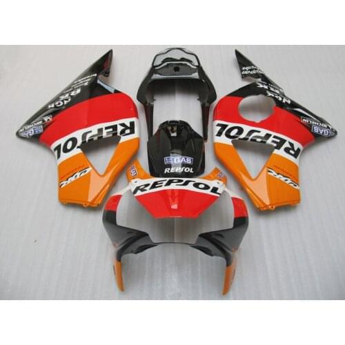 Motorcycle fairing kit for Honda CBR954RR 02 03 red orange black bodywork fairings set CBR954RR 2002 2003 BM41