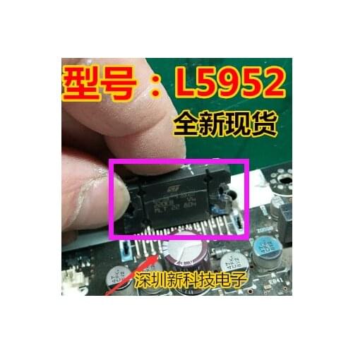 L5952 ZIP25 ST new original for Mercedes-Benz small power amplifier IC chip transponder